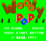 Woody Pop screenshot 4 for Sega Game Gear